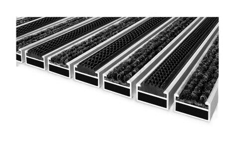 Sauberlaufmatte RG mit Textil- und Gummieinlage