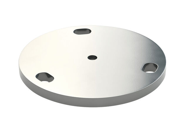 BefTec Raccordo tondo in alluminio