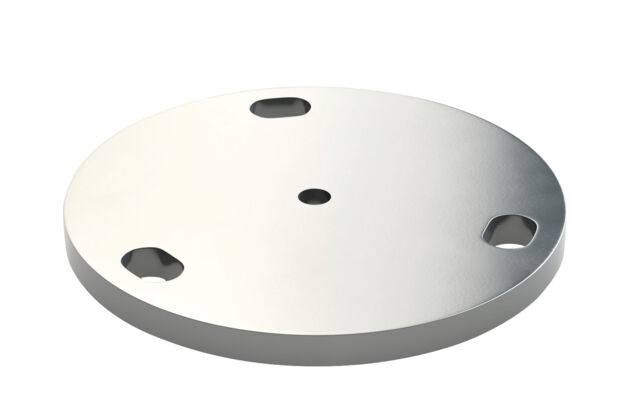 BefTec Flasque rond aluminium